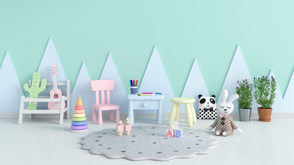 decoración con niños